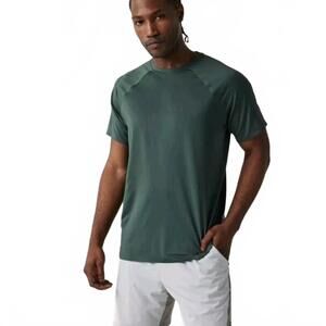 Vuori Viewpoint Performance Tee Short Sleeve T-Shirt Green Men Size Large V1023